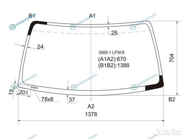 3500-1 lfwx Стекло лобовое toyota 4-runnerhilux su