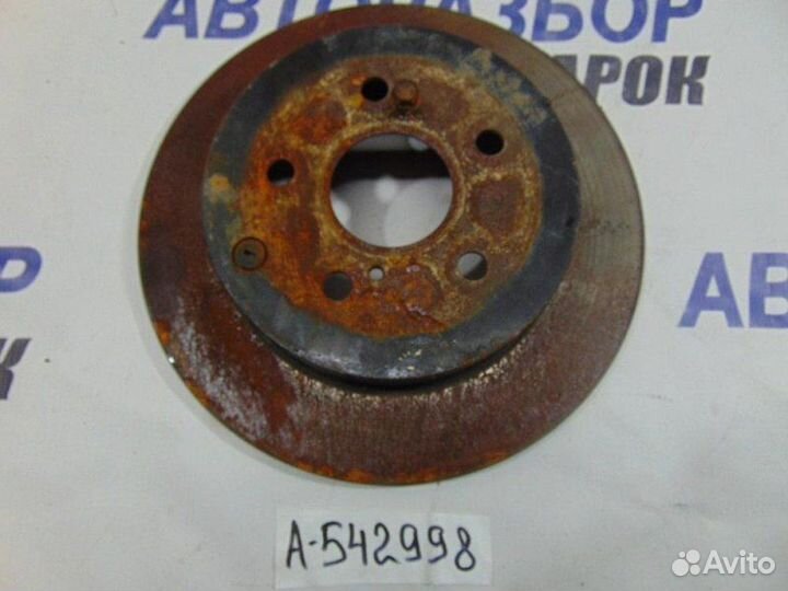 Диск тормозной задний Toyota Verso 2 2009-2015