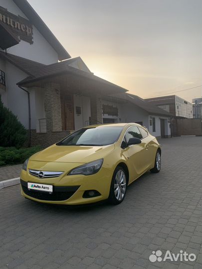 Opel Astra GTC 1.4 AT, 2013, 242 000 км