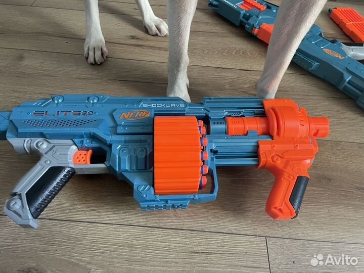 Nerf elite 2.0 shockwave бластер