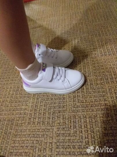 Кеды детские для девочек новые раз 31,32