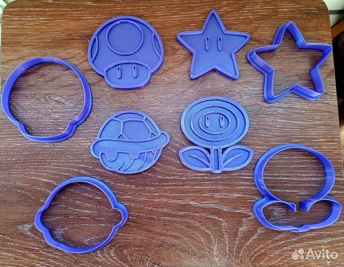 Формочки для печенья Супер Марио
