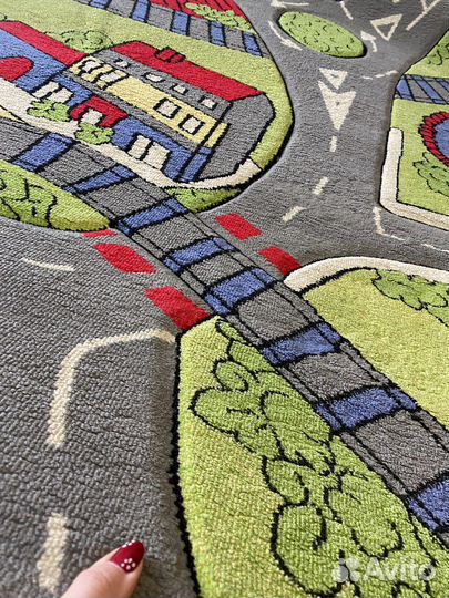 Ковер детский с дорогами