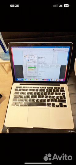 Apple macbook pro 13 2014 256 ssd