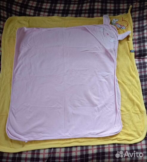 Полотенца для купания с уголком