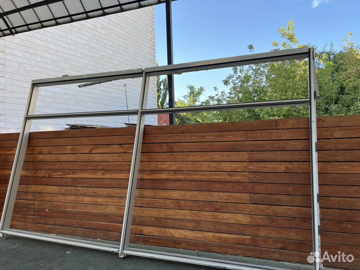 Алюминиевые окна бу