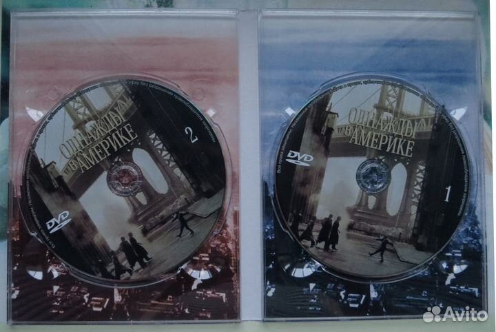 DVD Однажды в Америке 2 диска