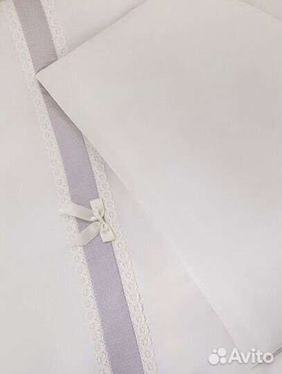 Детское постельное белье + бортики