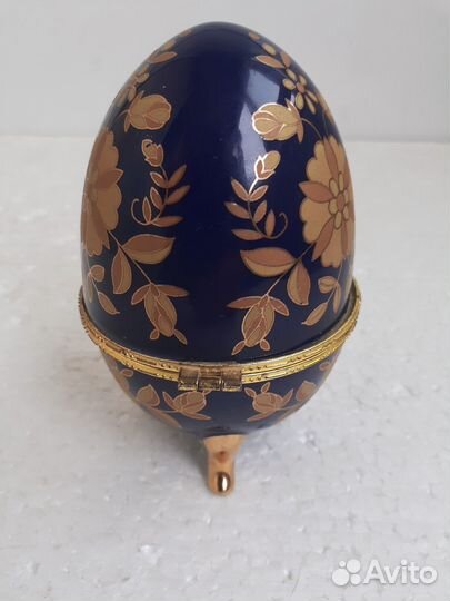 Сувенир шкатулка-яйцо Греция