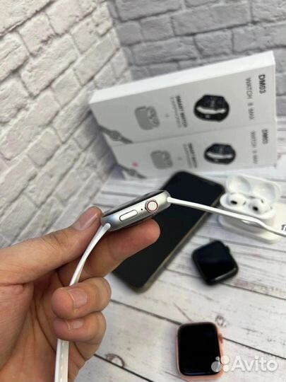 Беспроводные наушники+часы