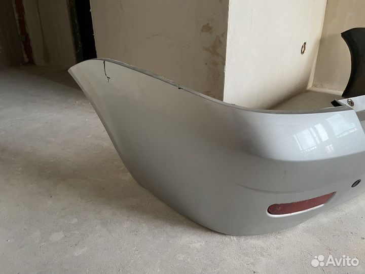 Бампер задний приора 1 хэтчбэк