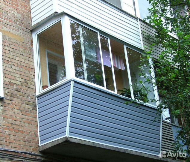 Балкон остекление пвх