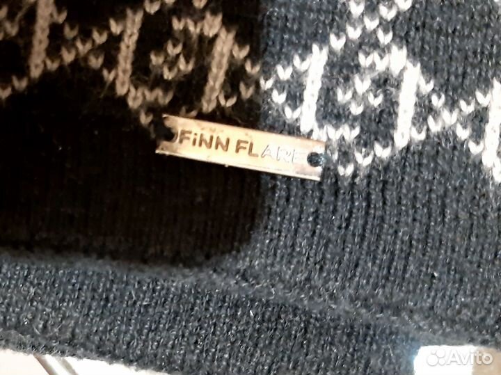 Finn Flare шапка мужская трикотаж р.54-58 бу