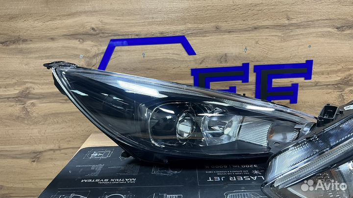 Линзованные фар Форд фокус 3 рестайлинг