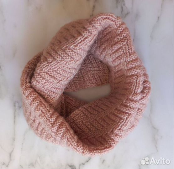 Шапка, бактус, шарф, снуд (ручная работа)