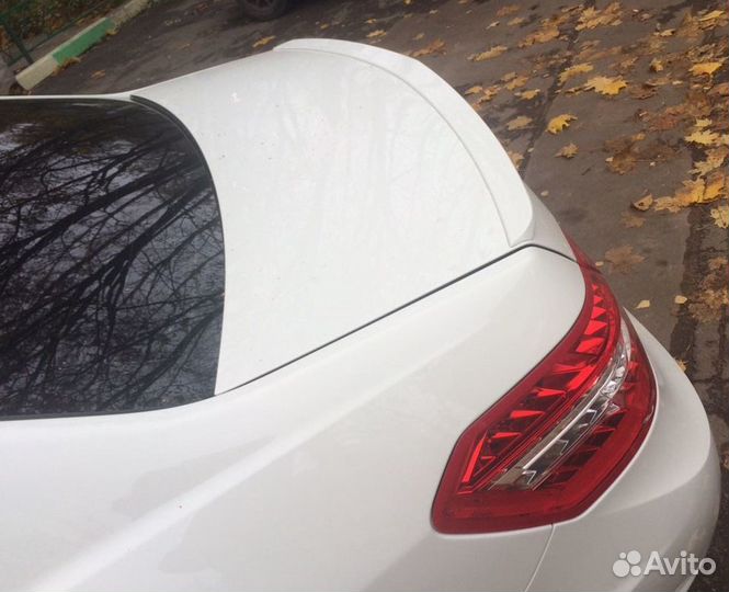Спойлер на Mersedes W212 рестайл