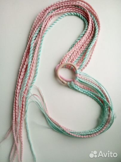 Афрорезинки ручной работы