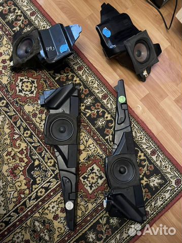 Штатные динамики бмв е39 5 серии комплект