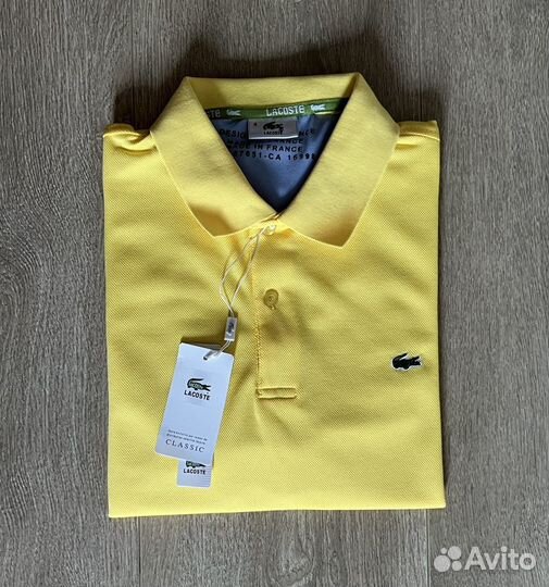 Поло lacoste мужское 48, 50, 52, 54, 56 новое