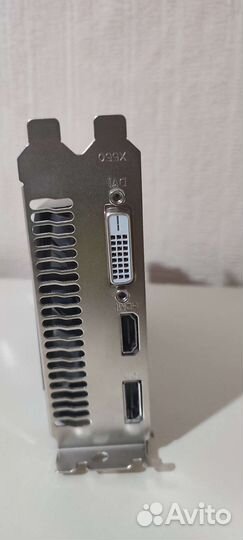 Видеокарта rx 550 4gb