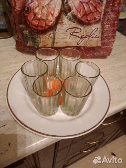 Граненые рюмки СССР