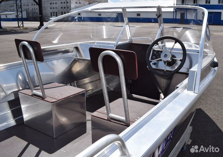 Новая лодка Wyatboat 430 DCM NEW от производителя