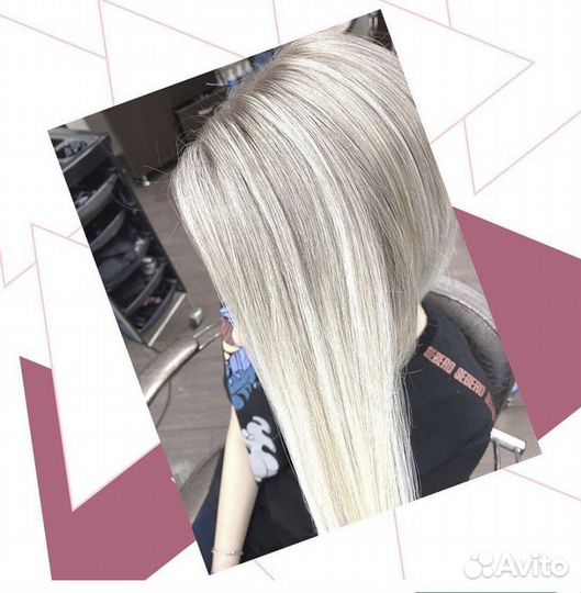 Стильные окрашивания с акцентом. Смена цвета