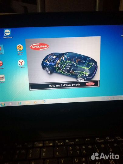 Авто сканер делфи