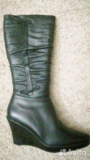 Сапоги женские натуральная кожа 39 размер