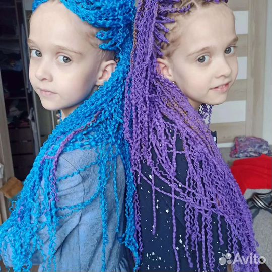 Афрокосы, брейды, сенегалы, косички