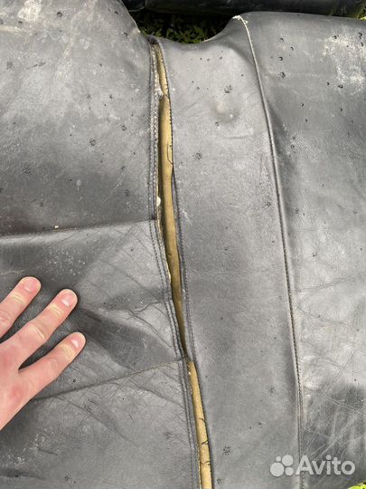 Задний кожаный диван бмв е34