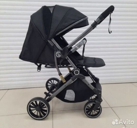 Коляска luxmom 525 с перекидной ручкой