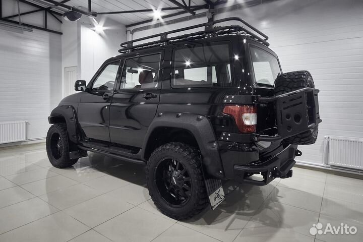 Пороги силовые UAZ Patriot BMS alfa