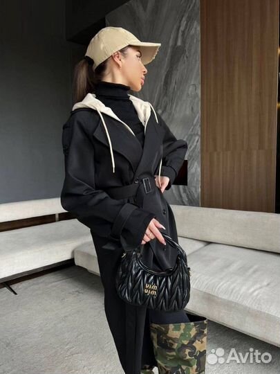 Тренч женский длинный