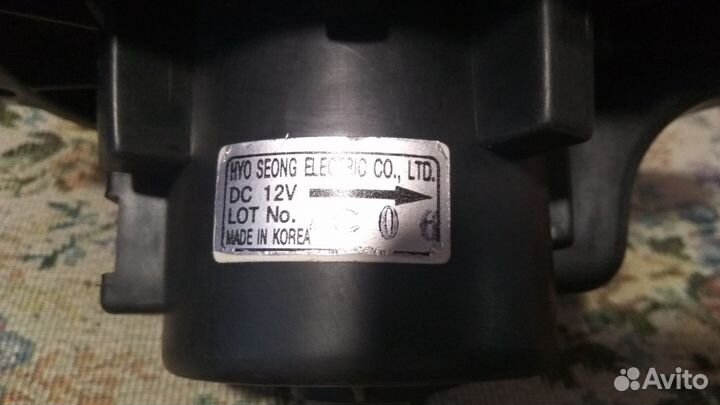 Вентилятор отопителя Hyundai Elantra XD, Doowon