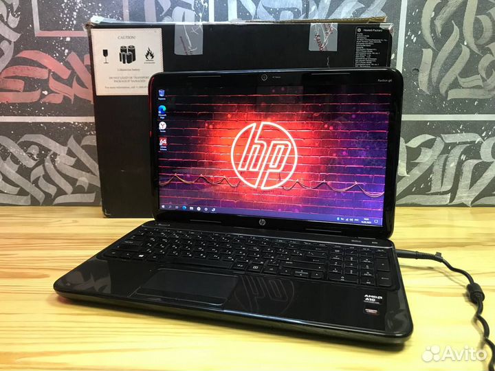 Отличный ноутбук HP SSD/2.3Ghz/4ядра