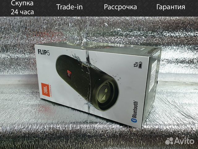 Портативная акустика JBL Flip 5, 20 Вт
