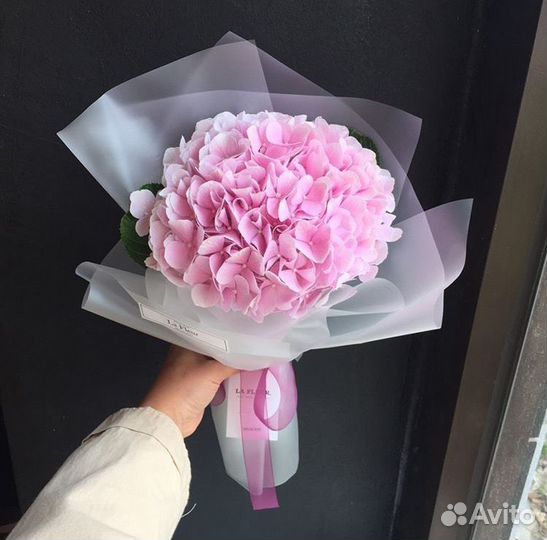 Гортензия цветы букет