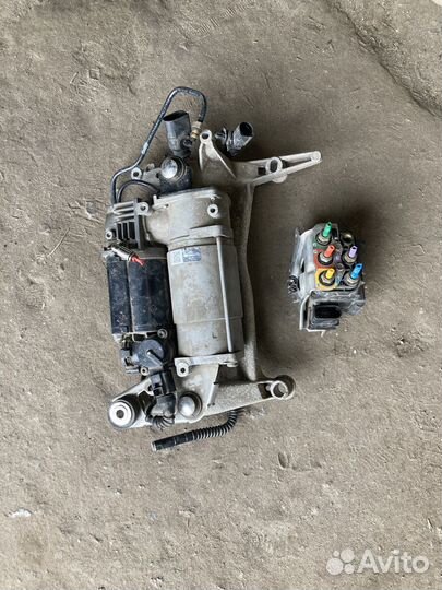 Компрессор для пневмоподвески audi q7 4l