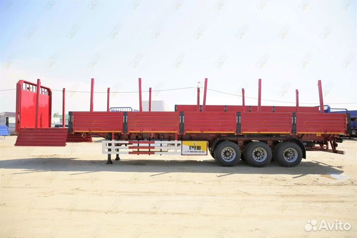 Полуприцеп бортовой AMUR LYR9600JS, 2023