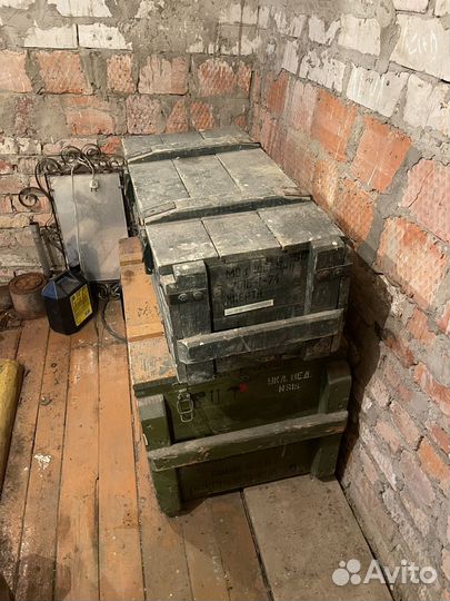 Ящики деревянные армейские