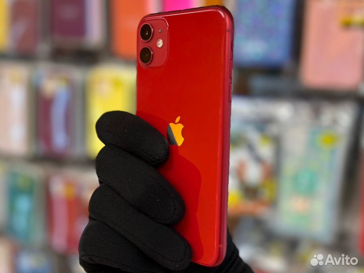 iPhone 11 64Gb Red (2Sim, Гарантия, Кредит)