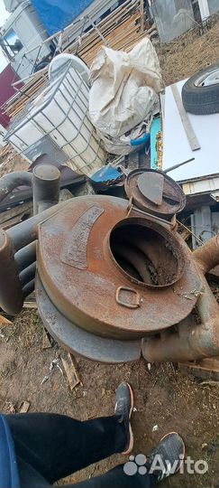 Котел твердотопливный