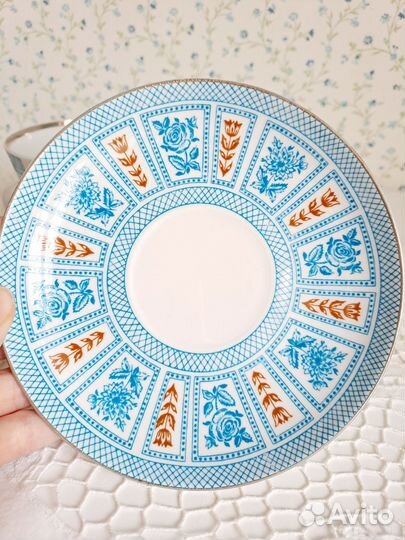 Большая чайная пара лфз Изразец, СССР