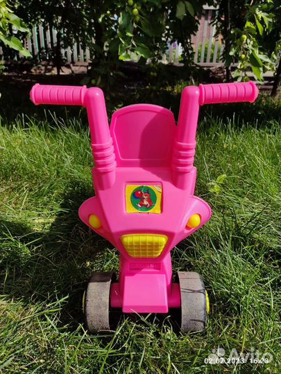 Каталка Огонек Мишка