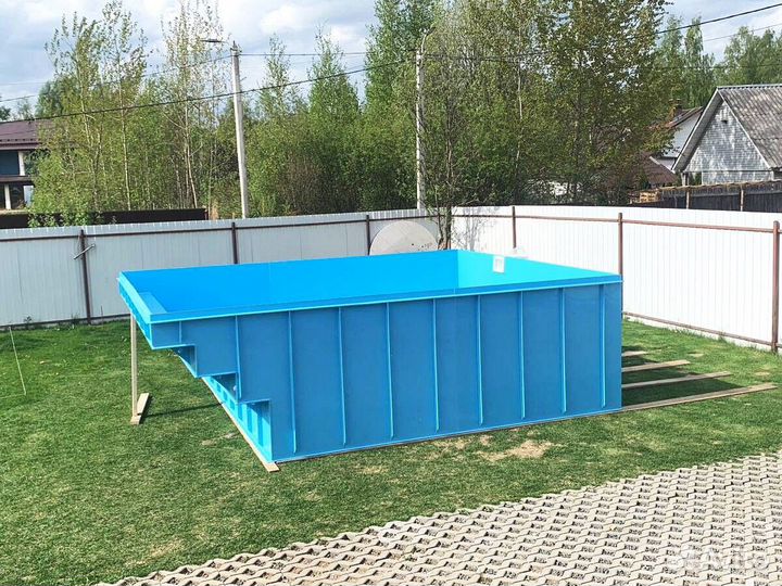 Бассейн полипропиленовый 5x4