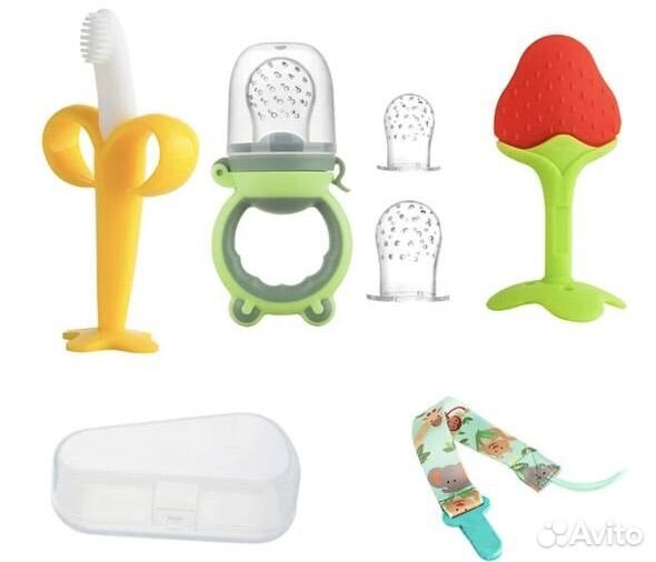 Ниблер и силиконовые прорезыватели для зубов