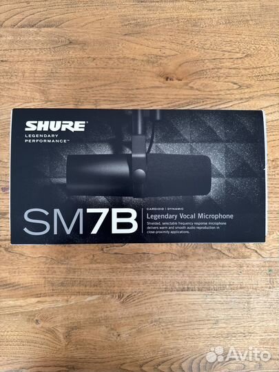 Микрофон Shure sm7b