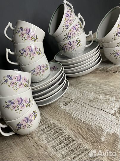 Чайный сервиз вербилки дмитровский