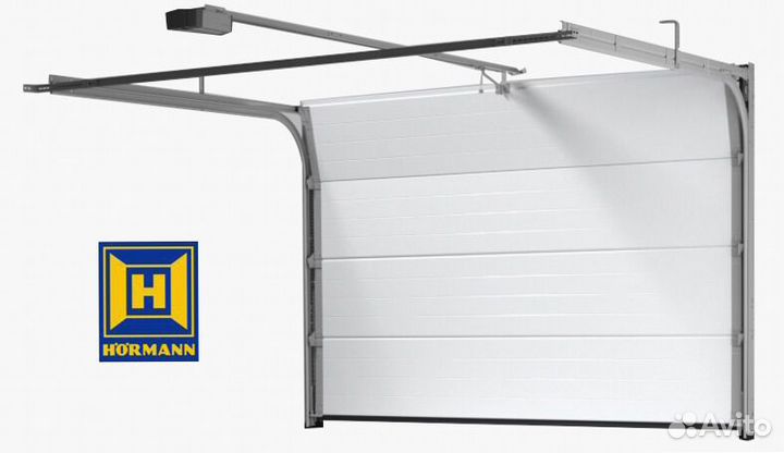 Секционные ворота Hormann (Херман) 2,75 на 2,124